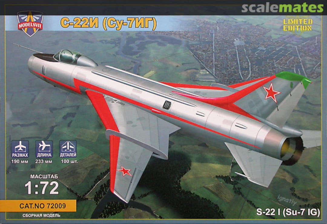 Boxart S-22I (Su-7IG) 72009 ModelSvit