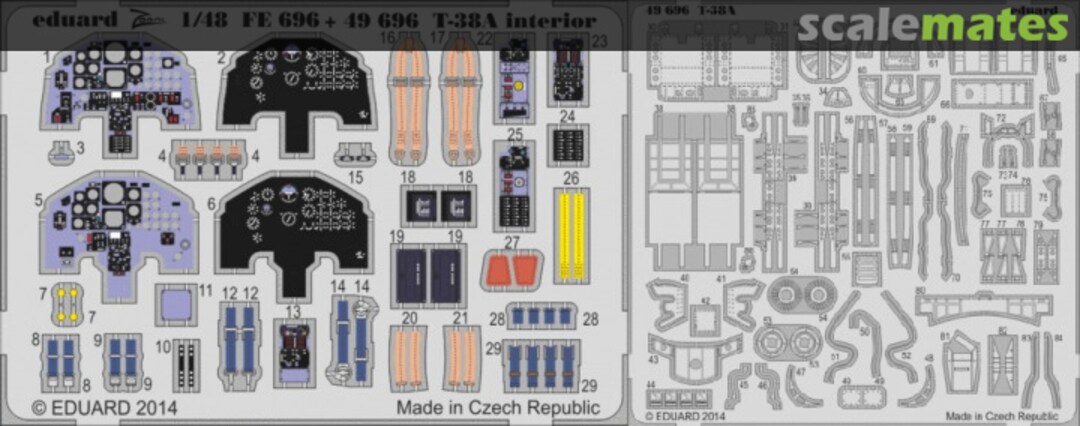 Boxart T-38A S.A. 49696 Eduard