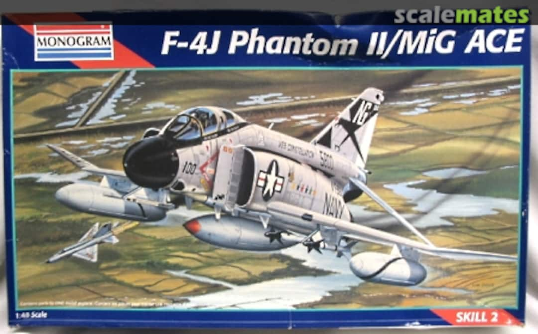 Boxart F-4J Phantom II MiG Ace 5813 Monogram