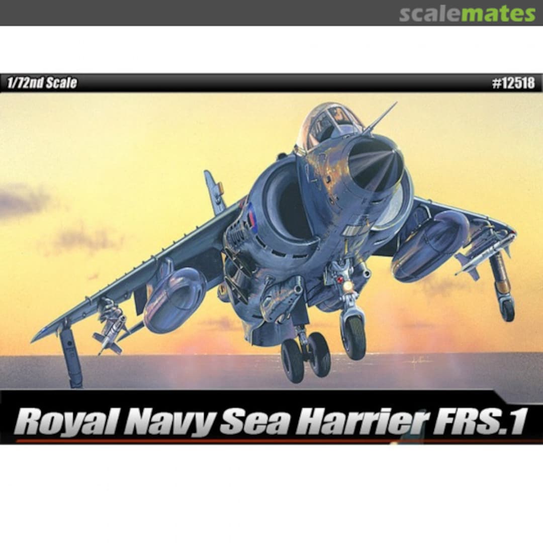 Boxart Royal Navy Sea Harrier FRS.1 12518 Academy