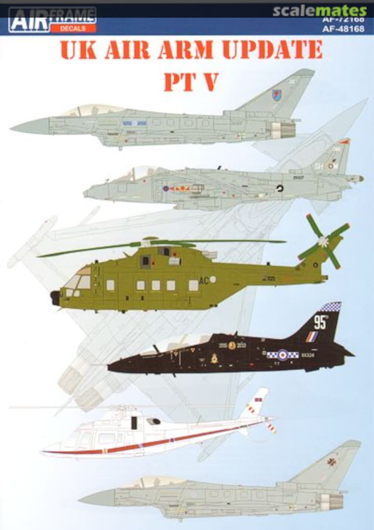 Boxart UK Air Arm Update AF-48168 AIRFRAME Decals