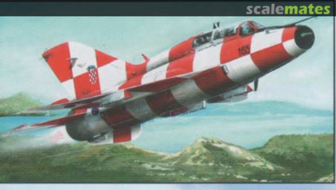 Boxart MiG-21UM Mongol B Balkan & Finland 74151 Kopro