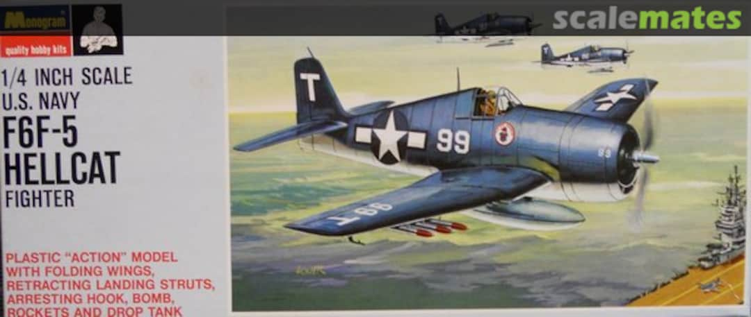 Boxart F6F-5 Hellcat 6832 Monogram