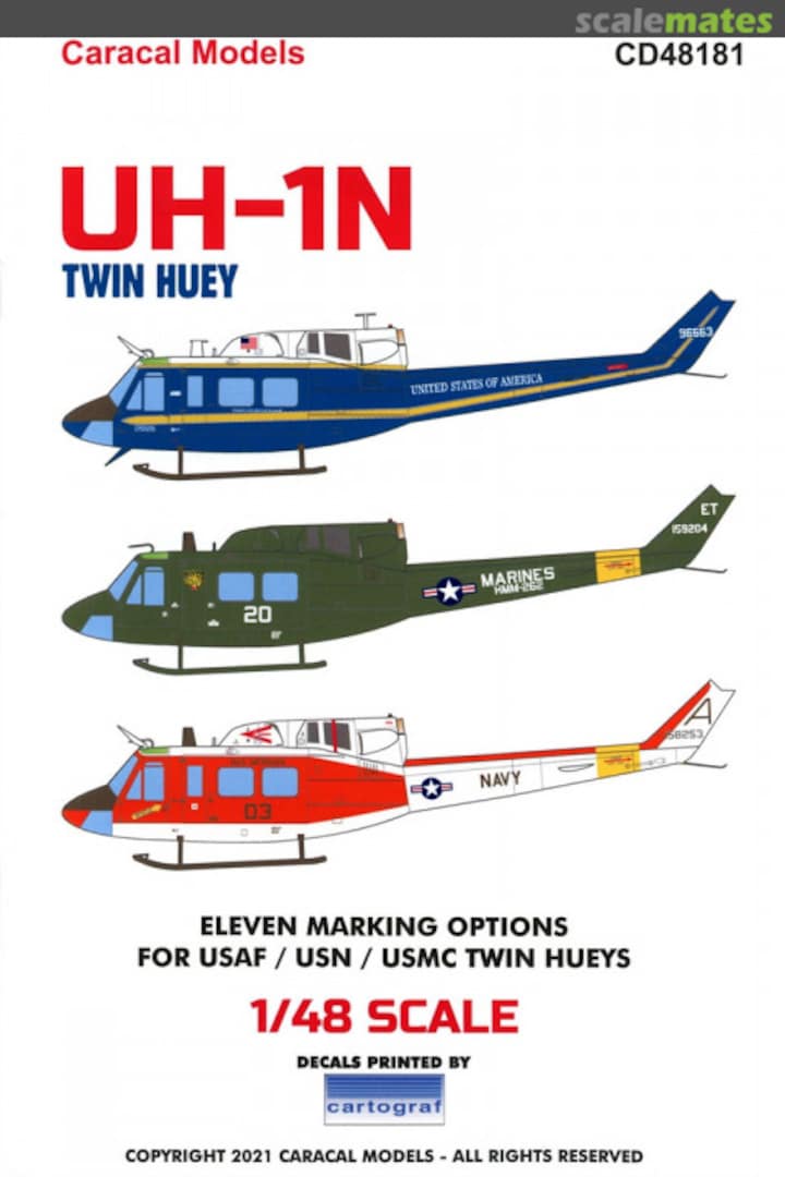 Boxart UH-1N CD48181 Caracal Models