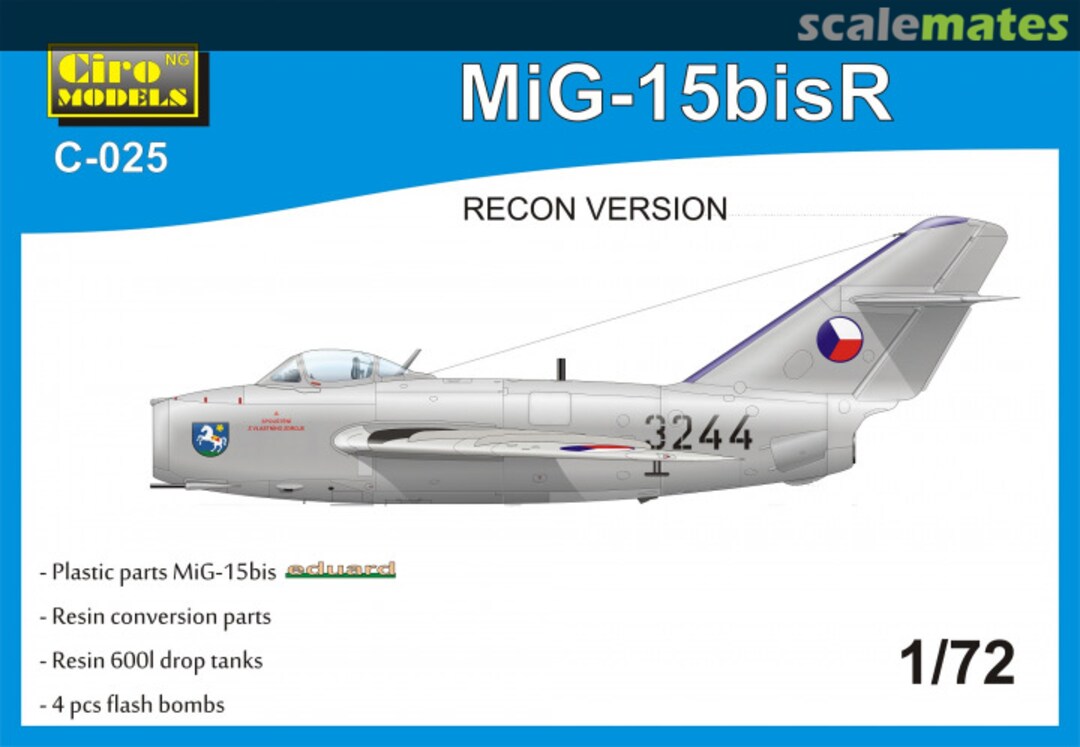 Boxart MiG-15bisR C-025 Ciro Models