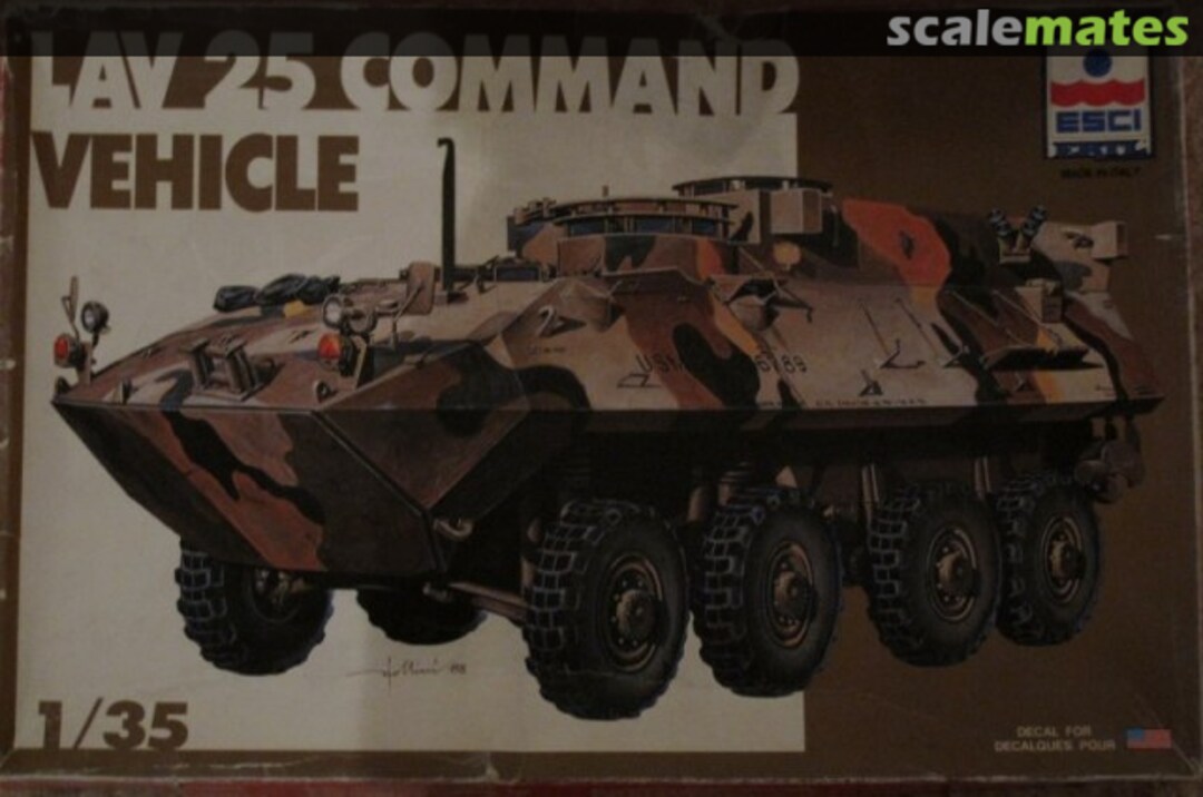 Boxart LAV-25 Command Vehicle 5034 ESCI/ERTL