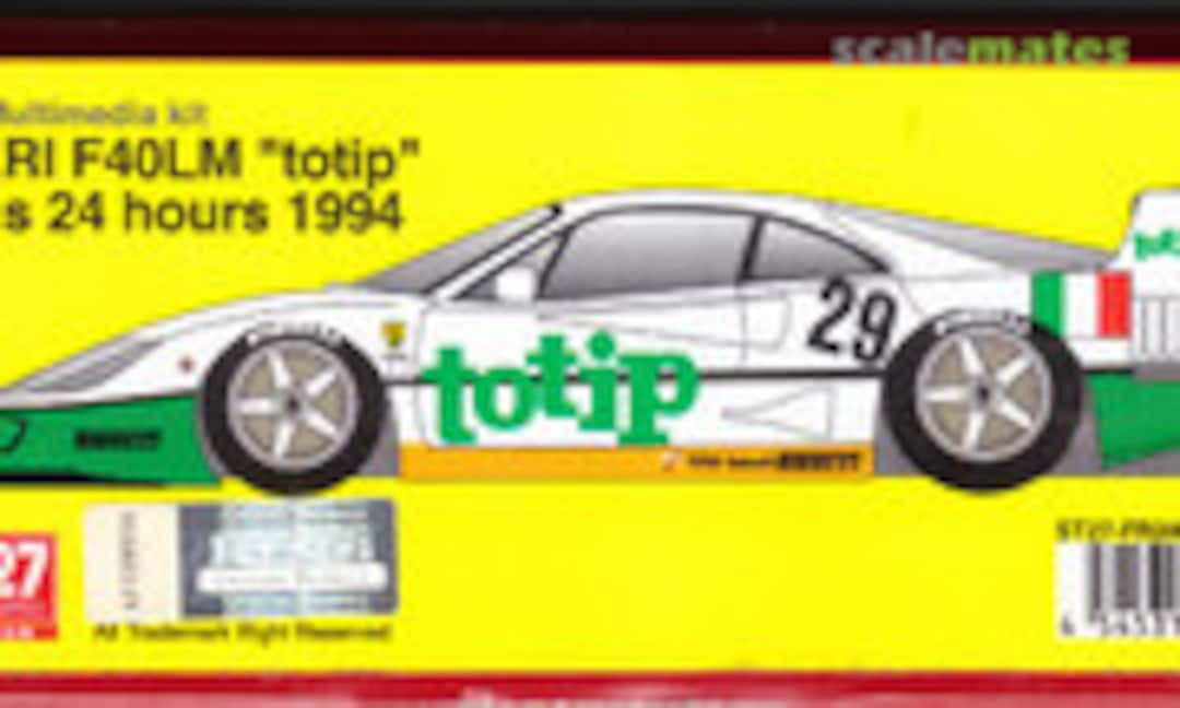 1:24 Ferrari F40 GTE (Studio27 ST27-FR2406)