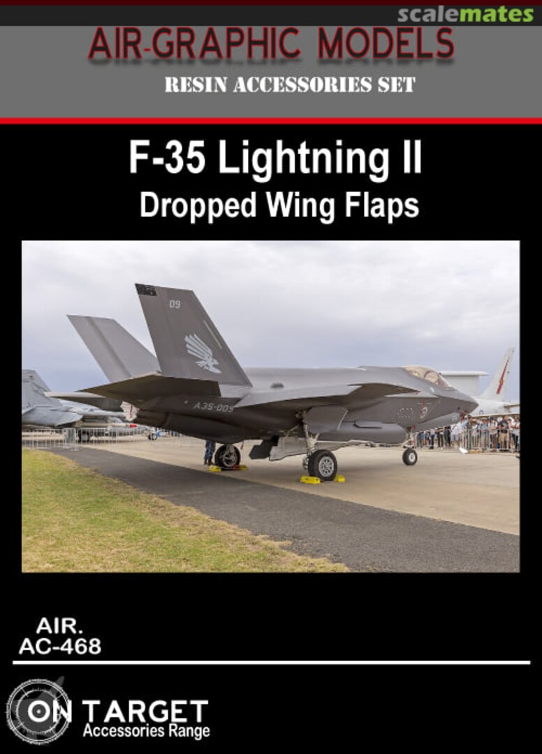 Boxart F-35 Lightning II Dropped Wing Flaps AIR.AC-468 Air-Graphic Models