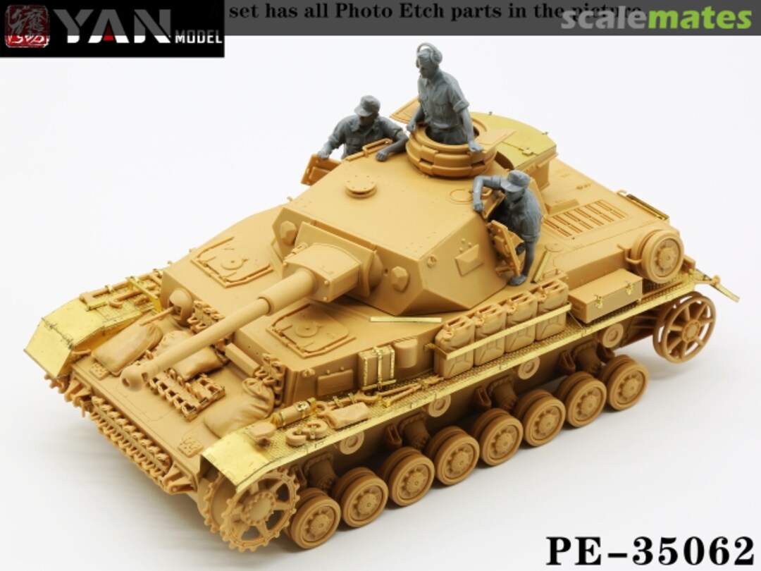 Boxart Pz.Kpfw.IV Ausf.G detail set PE-35062 Yan Model