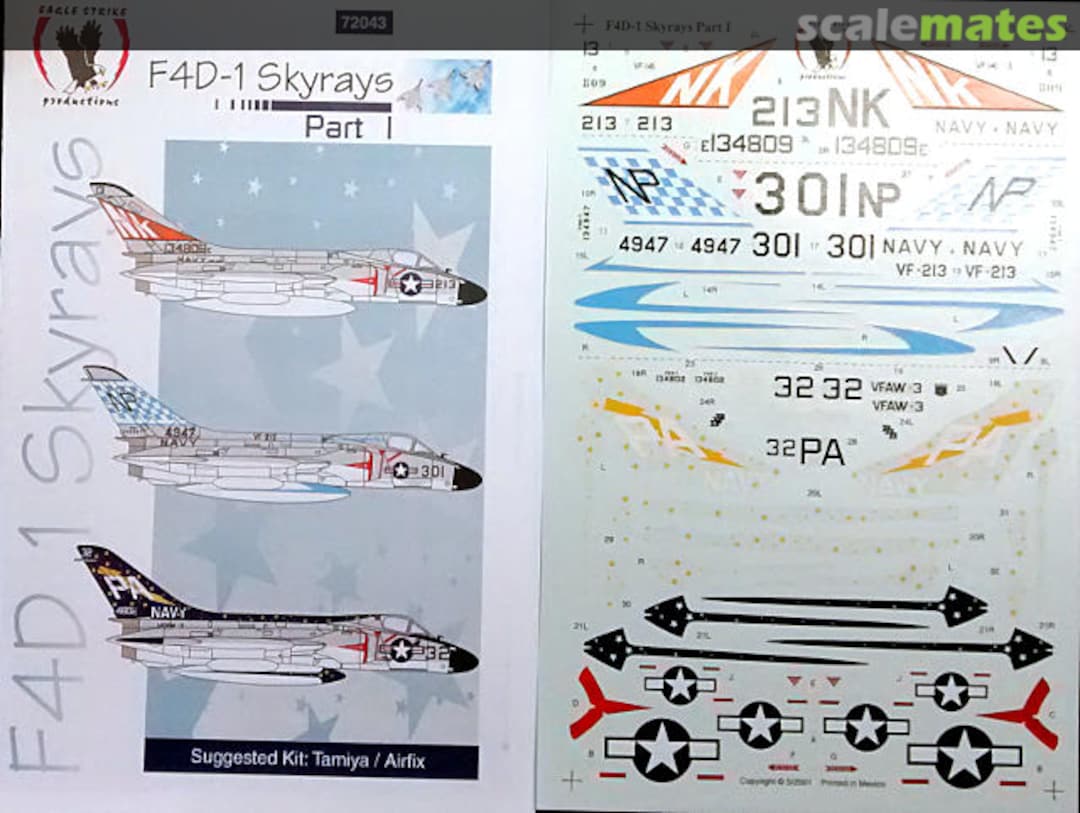 Boxart F4D-1 Skyrays 72043 Eagle Strike Productions