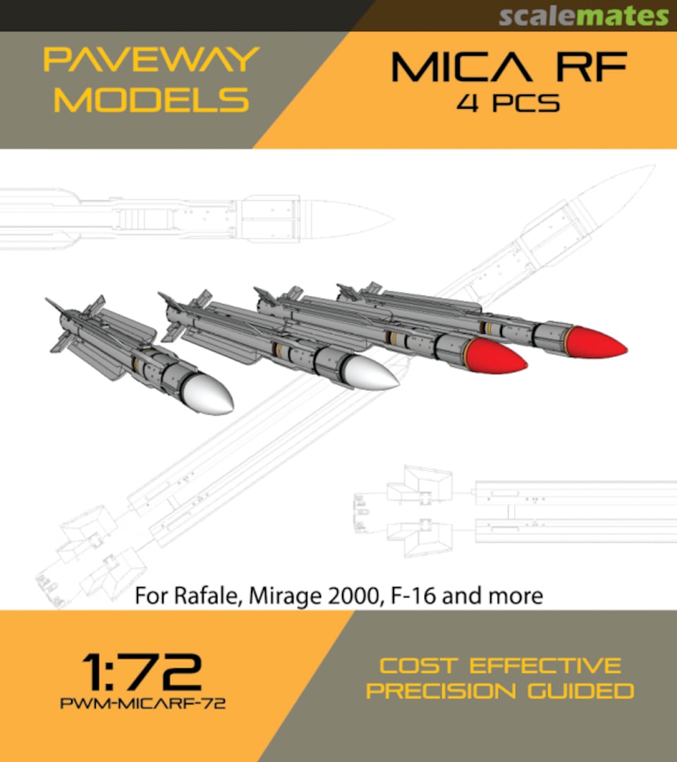 Boxart MICA RF PWM-MICARF-72 Paveway Models