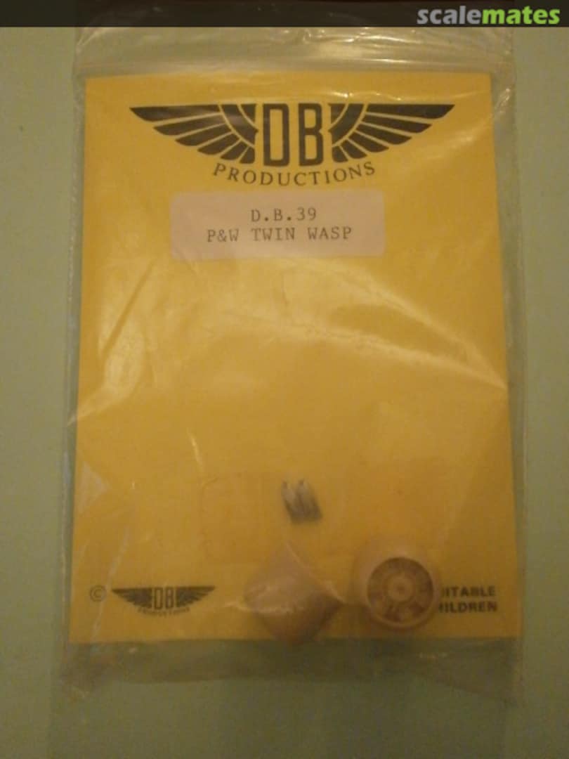 Boxart P&W Twin Wasp DB39 DB Productions