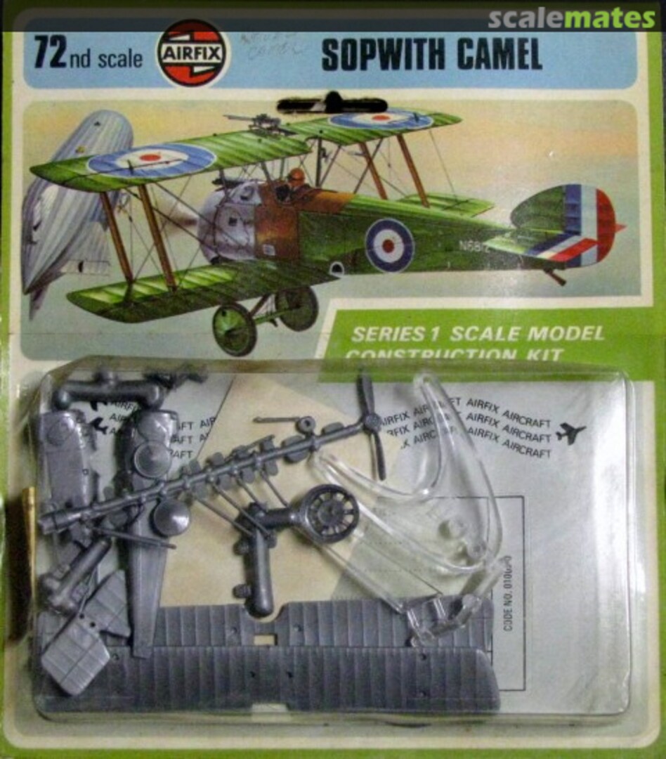 Boxart Sopwith Camel 01009-0 Airfix