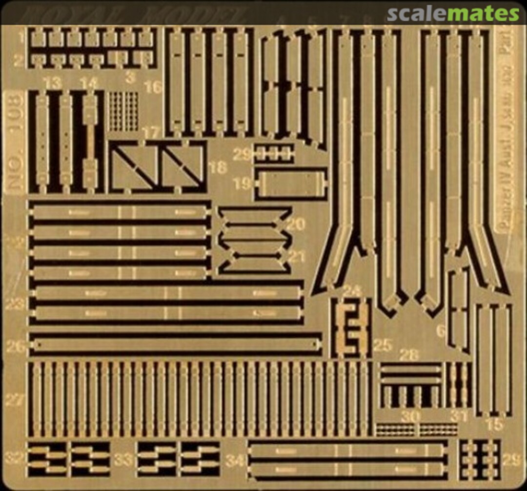 Boxart Panzer IV Ausf. J Part II ~Tamiya~ 108 Royal Model