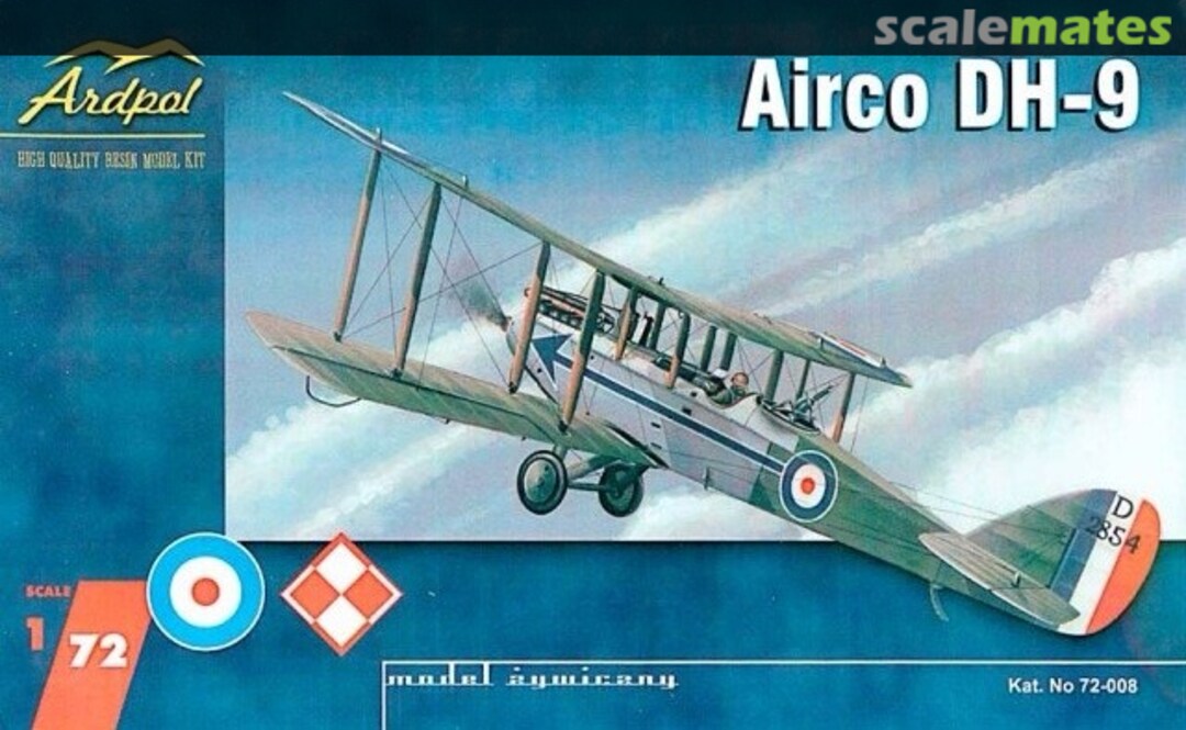 Boxart Airco DH-9 72-008 Ardpol