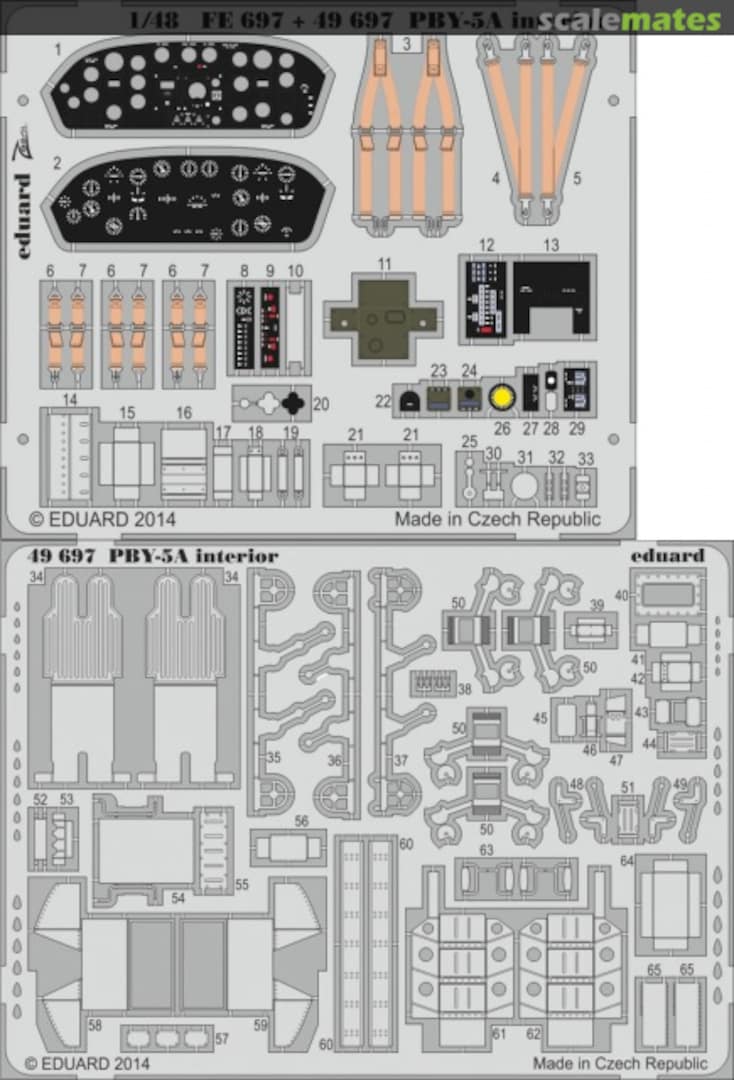 Boxart PBY-5A interior S.A 49697 Eduard