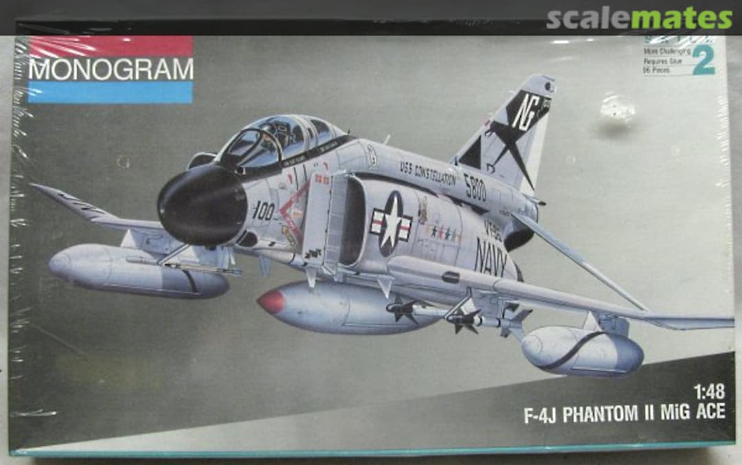 Boxart F-4J Phantom II MiG ACE 5813 Monogram