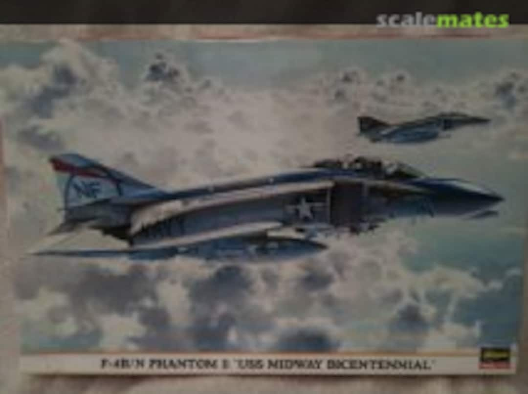 Boxart F-4B/N Phantom II 'USS Midway Bicentennial' 00043 Hasegawa