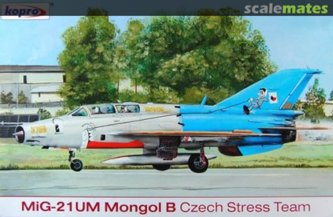 Boxart MiG-21UM Mongol B 74154 Kopro (AIRmolds)