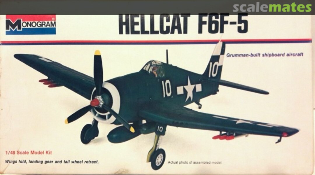 Boxart Hellcat F6F-5 6832 Monogram