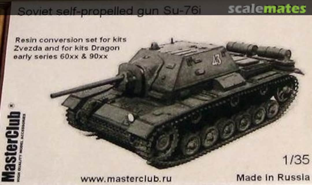 Boxart SU-76i Conversion Set MC235011 MasterClub