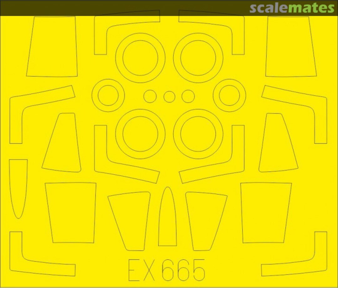 Boxart F-104G (T-Face) EX665 Eduard