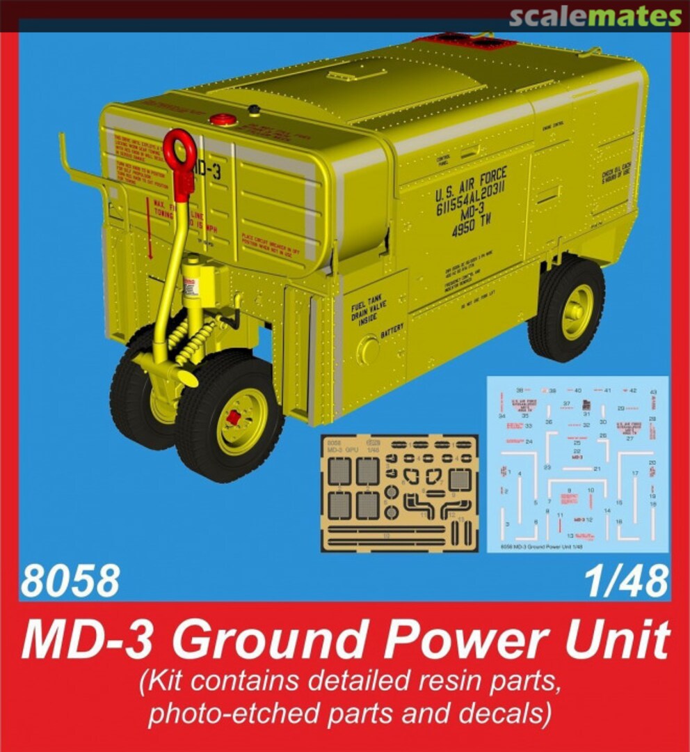 Boxart MD-3 Ground Power Unit 8058 CMK