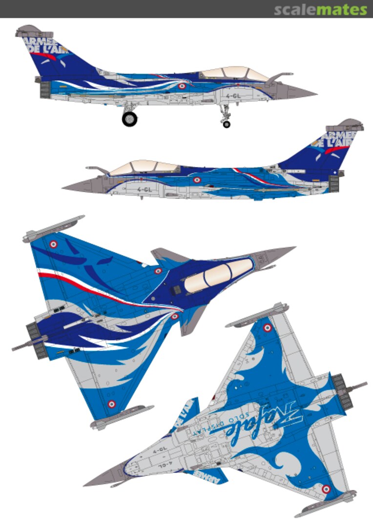 Boxart Rafale C 4-GL "Rafale Solo Display 2017" 72-115 Syhart