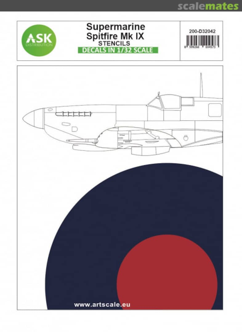 Boxart Supermarine Spitfire Mk.IX 200-D32042 ASK