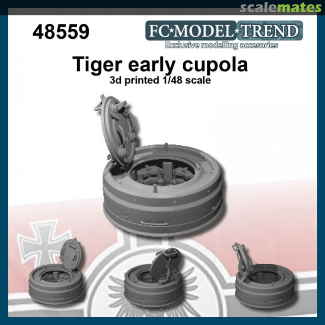 Boxart Tiger early cupola 48559 FC Model Trend