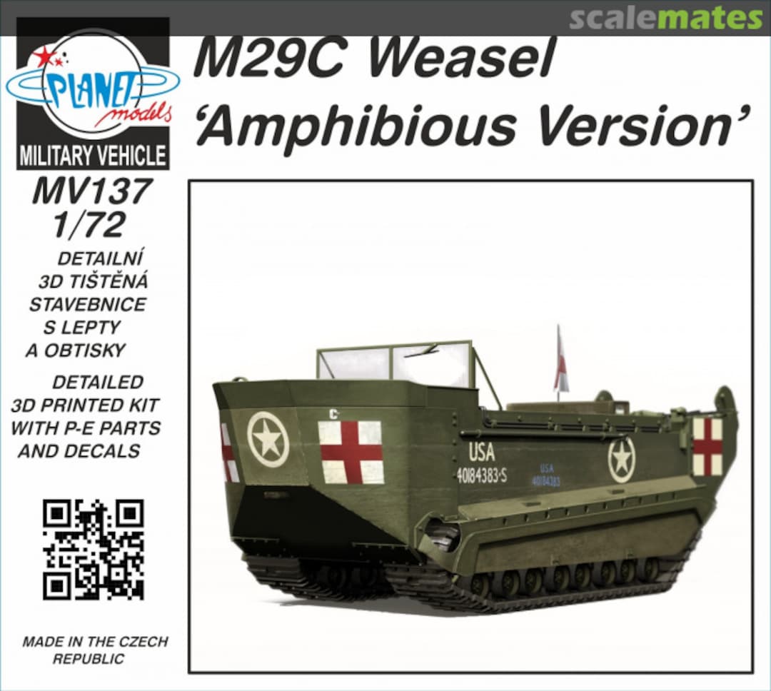 Boxart M29C Weasel MV137 Planet Models