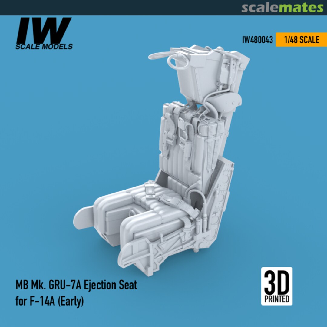 Boxart F-14A MB Mk GRU-7A Ejection Seat (Early) 480043 IW Scale Models