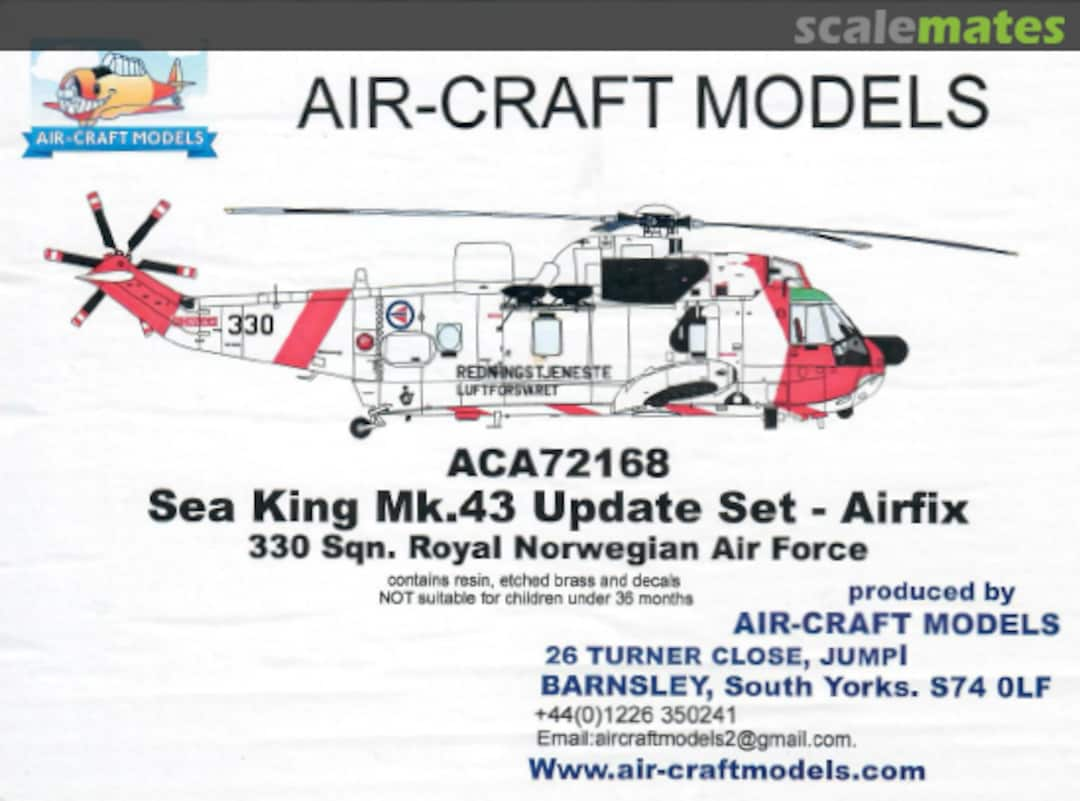 Boxart Sea King Mk. 43 Update Set - Airfix ACA72168 Air-Craft Models