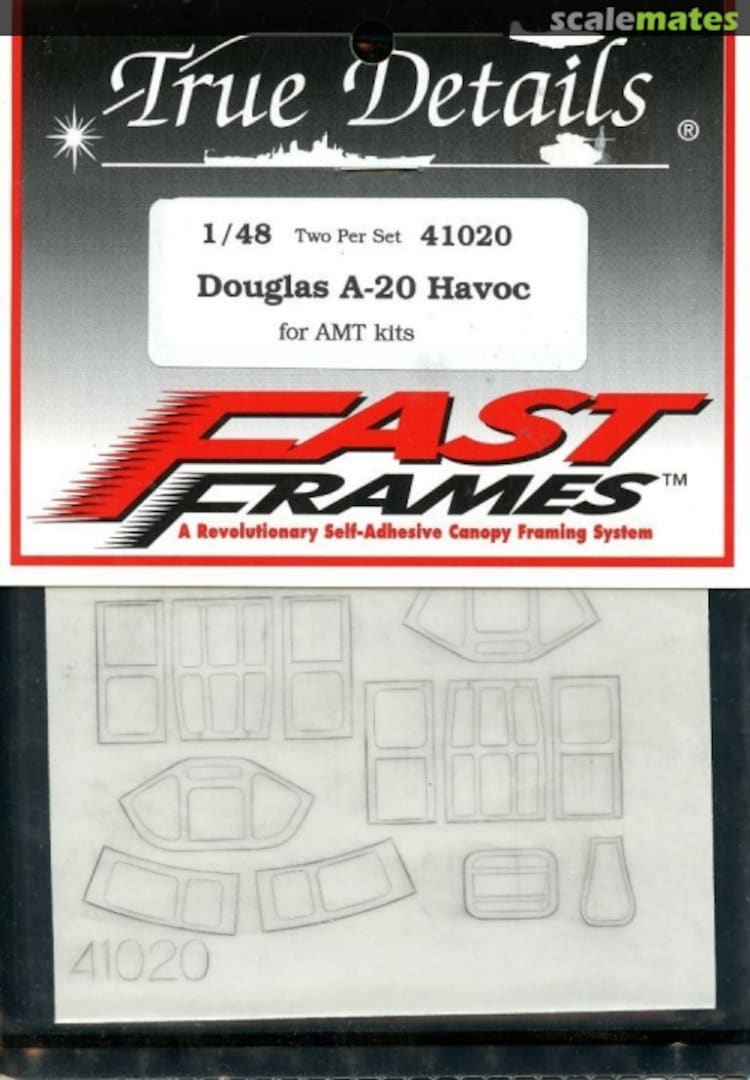 Boxart Fast Frames A-20 Havoc 41020 True Details