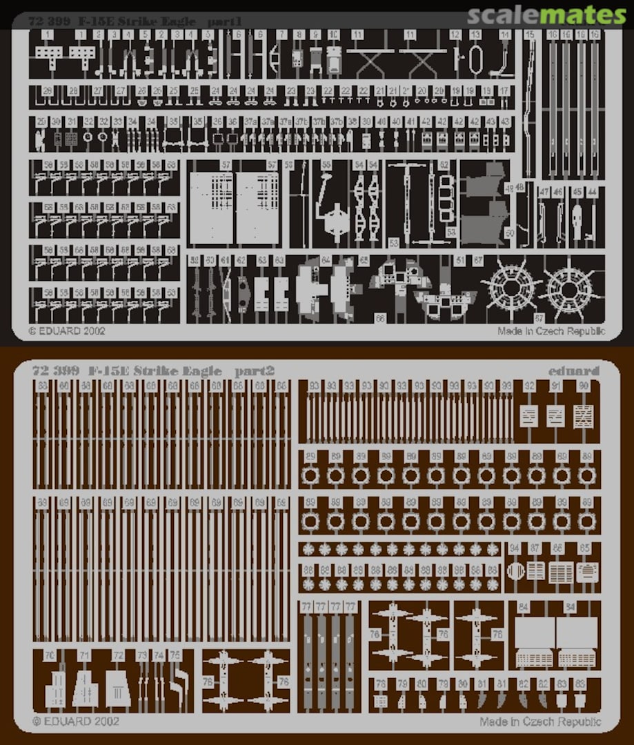 Boxart F-15E Strike Eagle 72399 Eduard