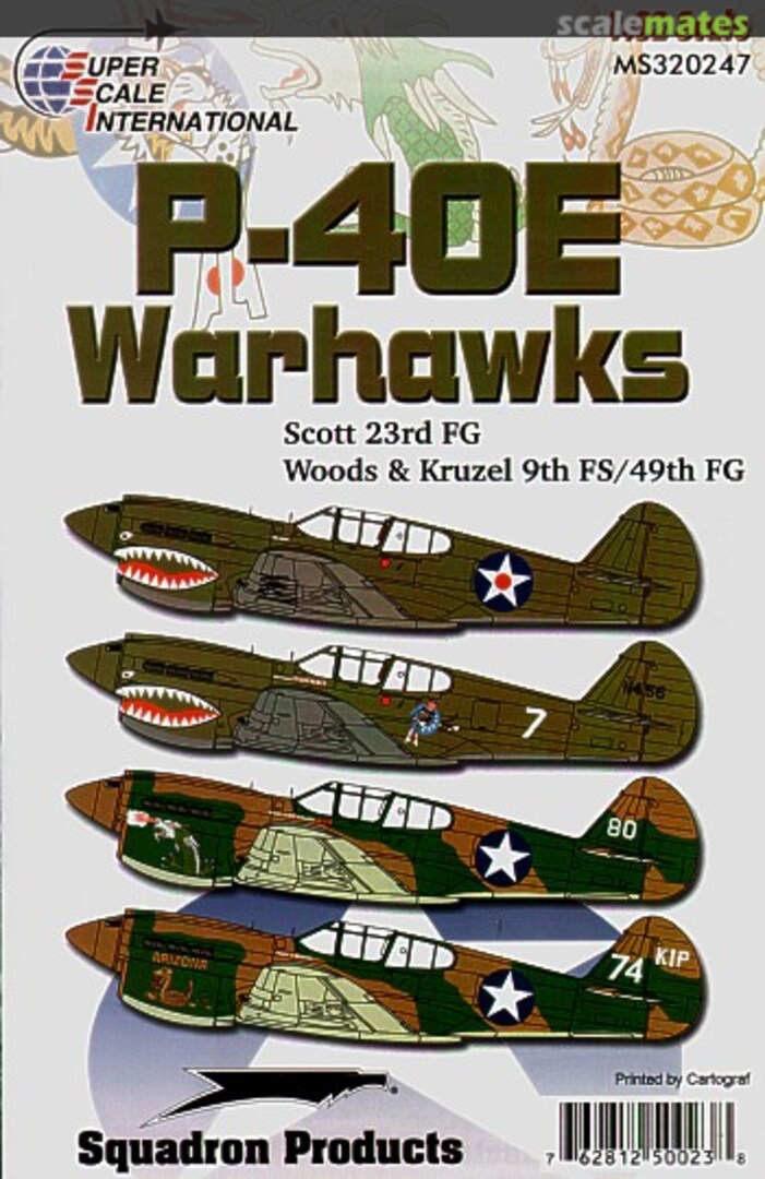 Boxart P-40E Warhawks MS320247 SuperScale International