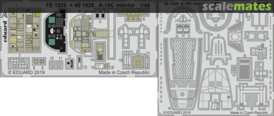 Boxart A-10C interior 491026 Eduard