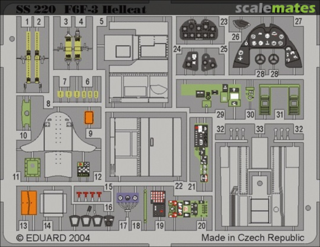 Boxart F6F-3 Hellcat SS220 Eduard