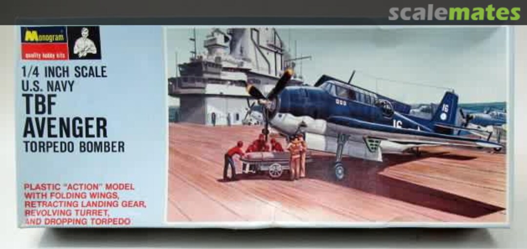 Boxart TBF Avenger PA31.150 Monogram