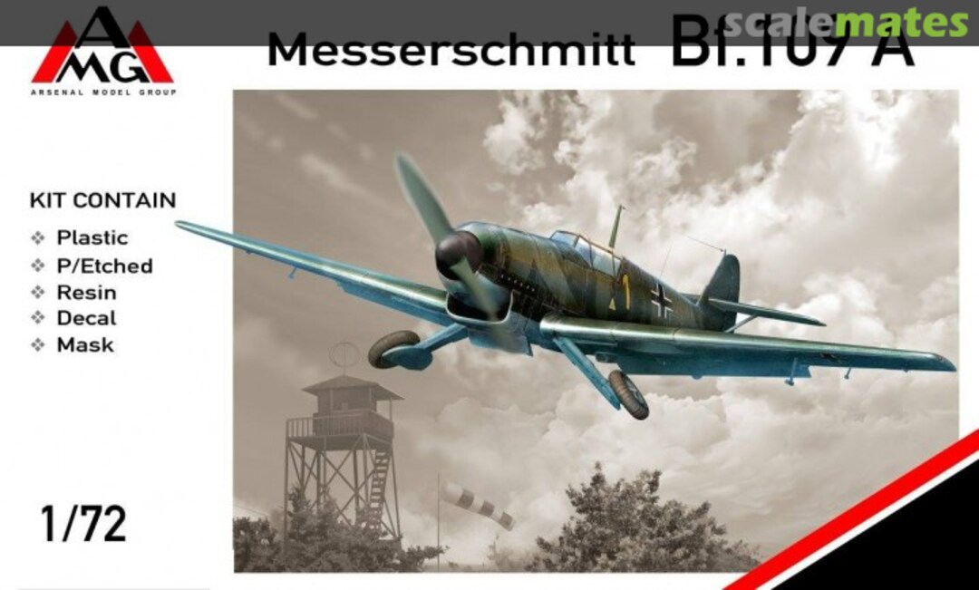 Boxart Messerschmitt Bf.109 A 72401 AMG