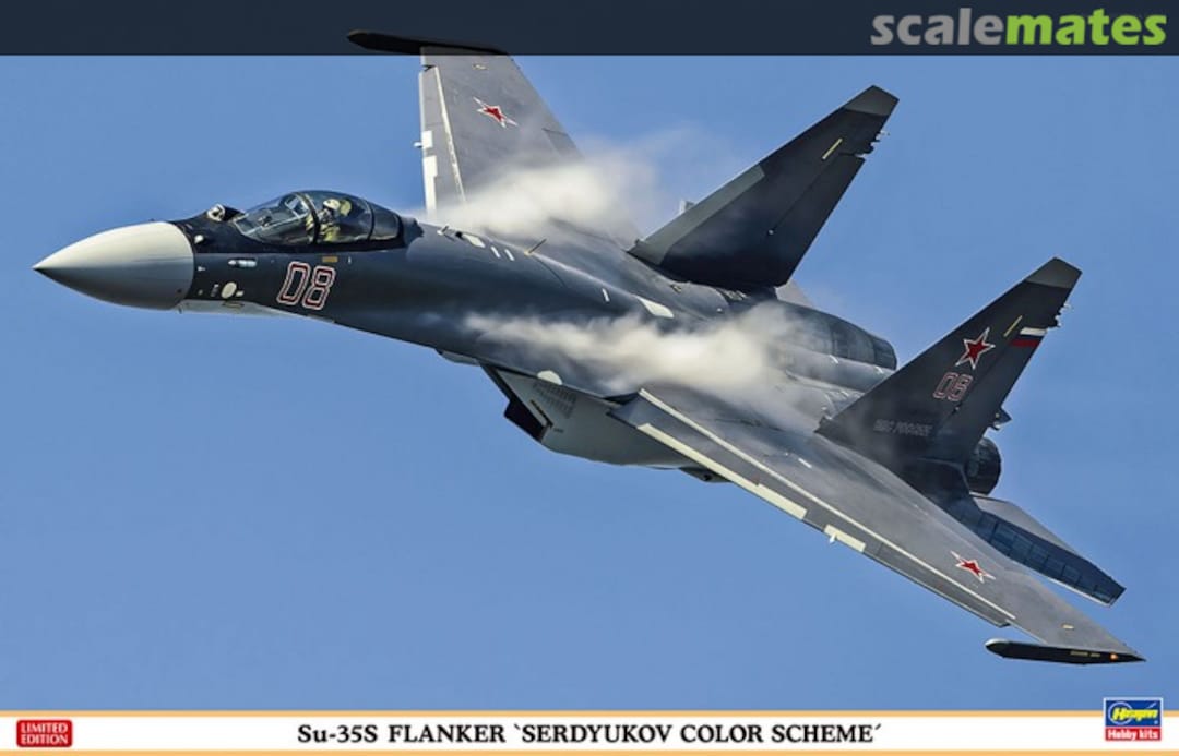 Boxart Su-35S Flanker 02288 Hasegawa