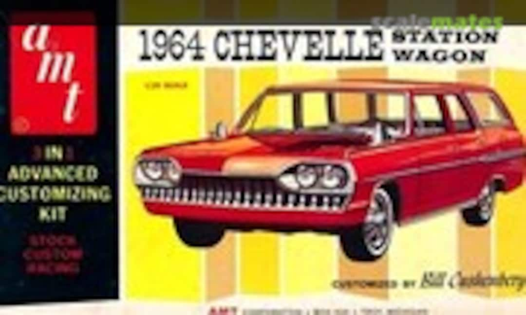 1:25 1964 Chevelle Station Wagon (AMT 8744)