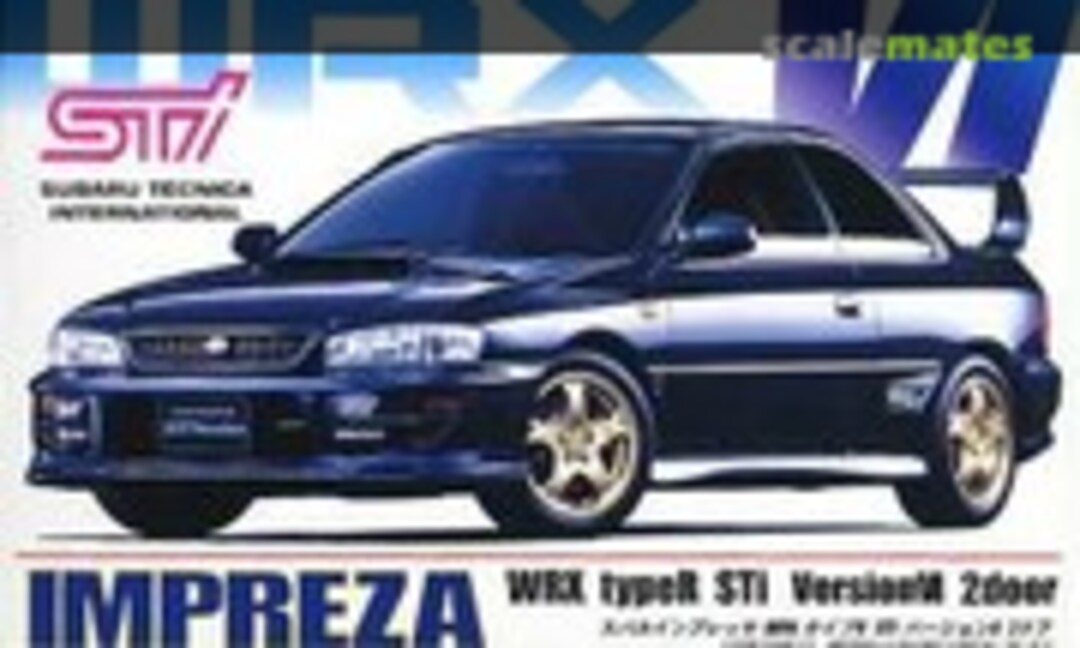 1:24 Subaru Impreza 2door Coupe WRX Type R STi Version VI (Fujimi 03532)