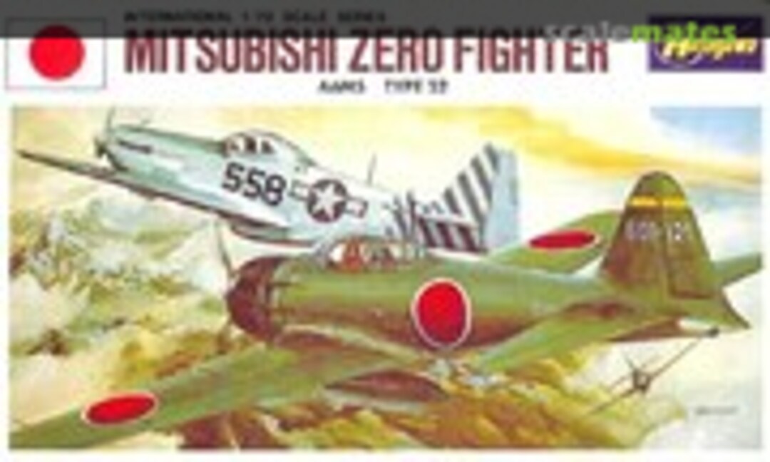 1:72 Mitsubishi Zero Fighter (Minicraft Hasegawa JS-078)