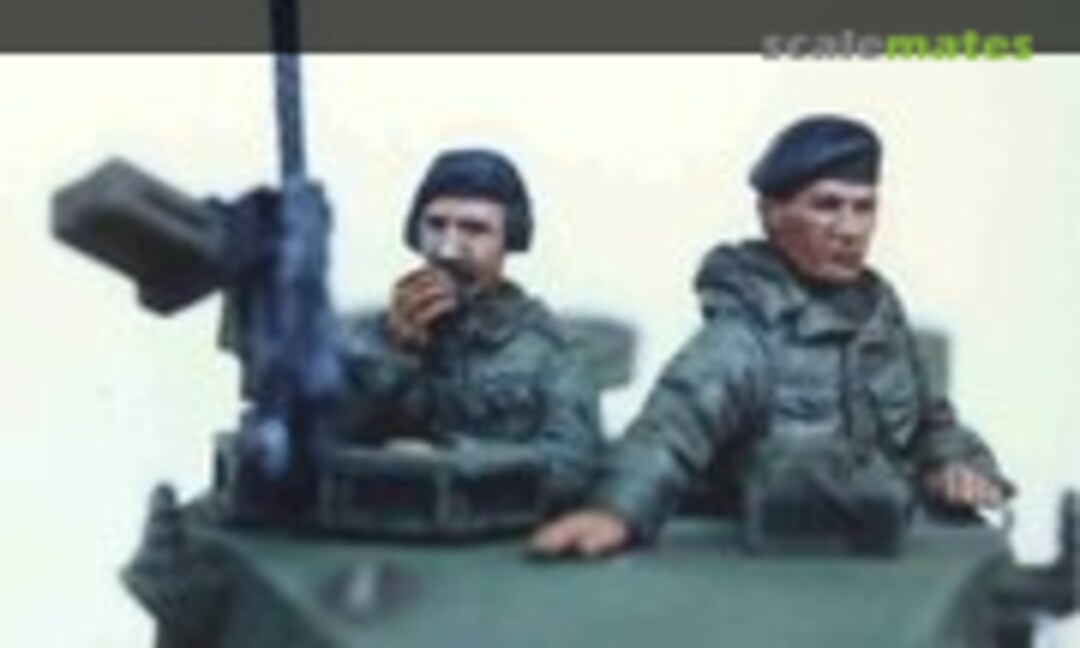 1:35 British Army AFV Crew - 1960s-1980s (David J. Parkins FL-35-003)