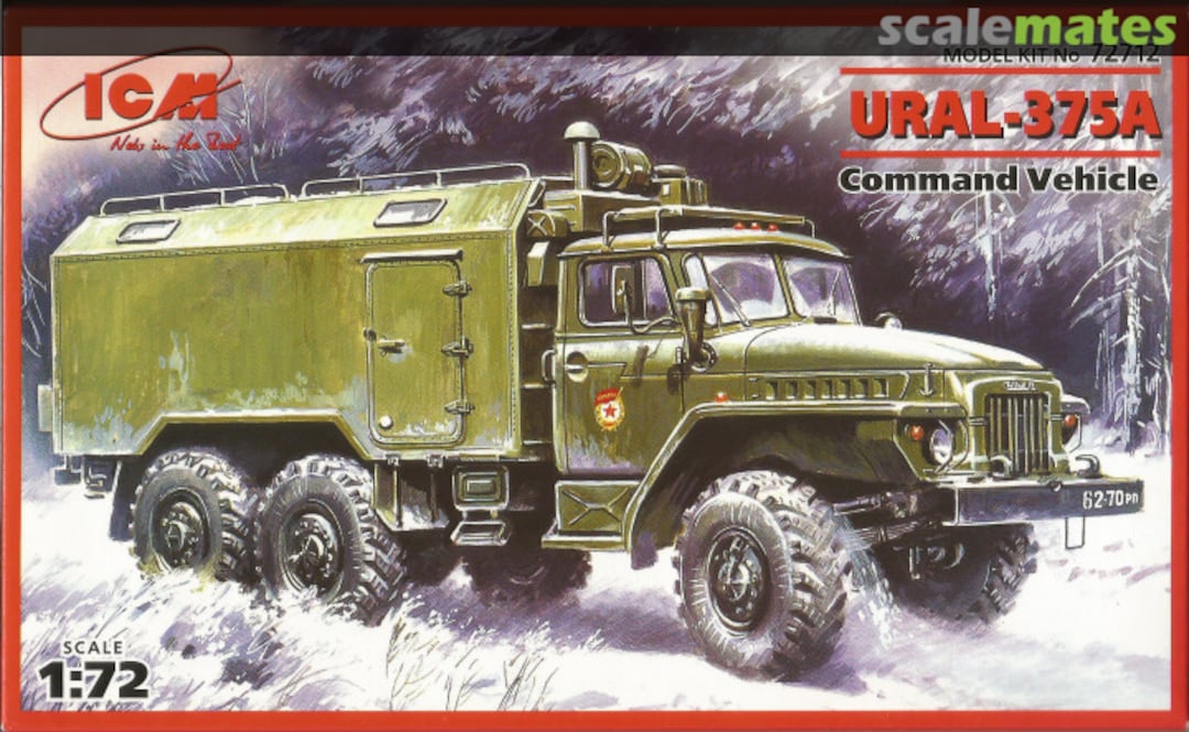 Boxart Ural-375A 72712 ICM