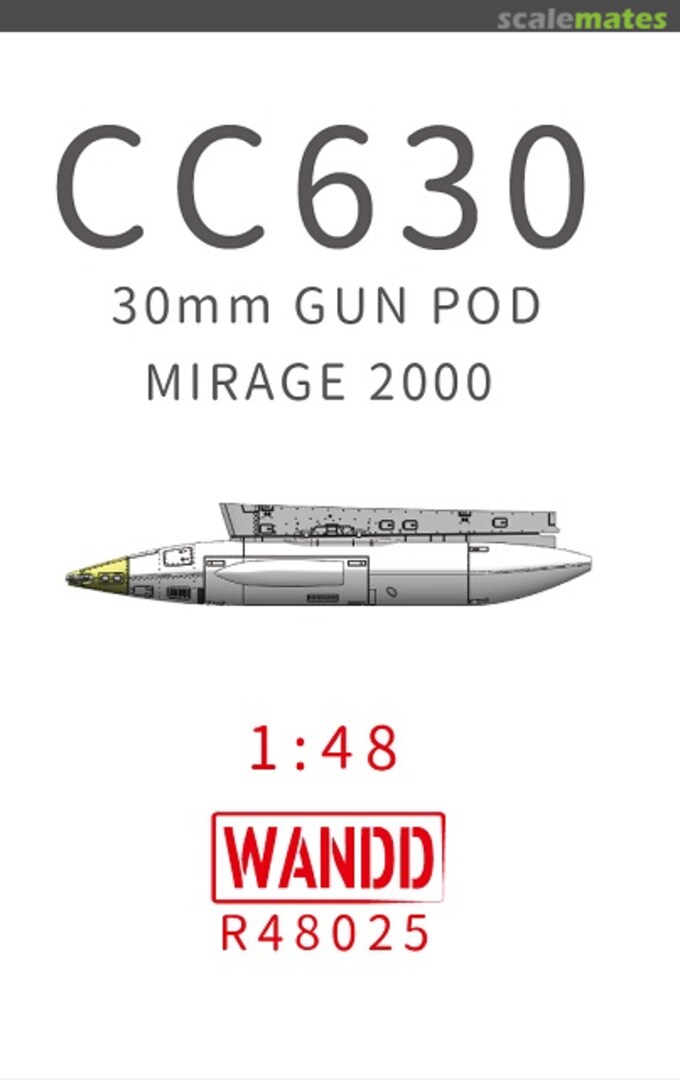 Boxart CC630 gun pod R48025 WandD Studio