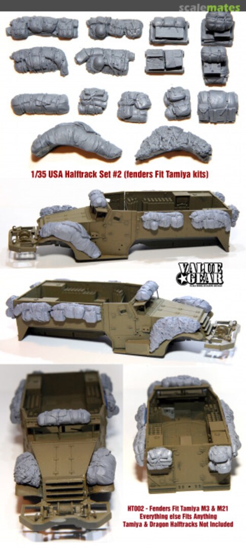 Boxart Halftrack Pack & Fender Set #2 HT002 Value Gear