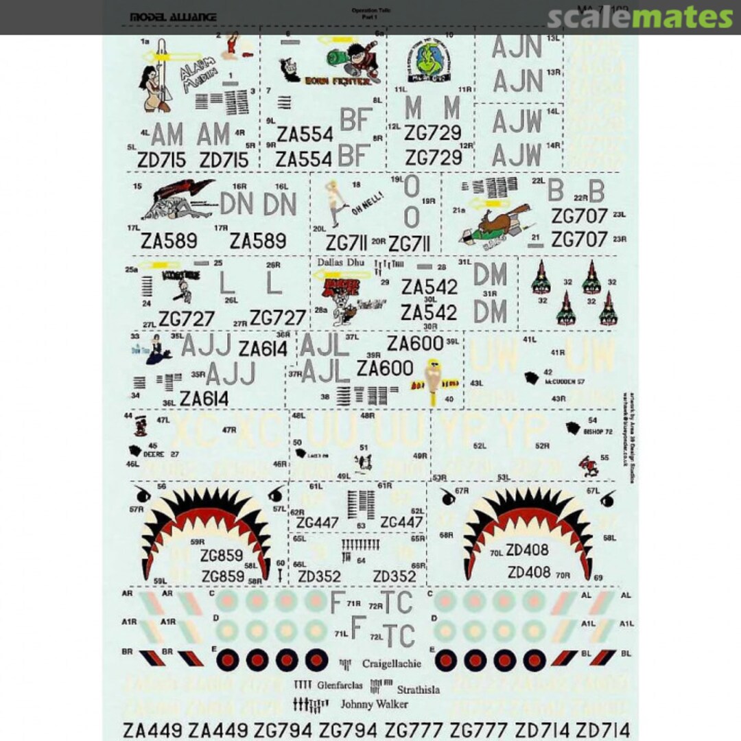 Boxart Operation Telic Part 1 MA-72109 Model Alliance