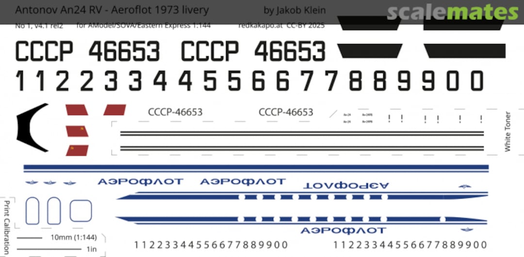 Boxart Antonov An24 RV - Aeroflot 1973 livery 1 redkakapo